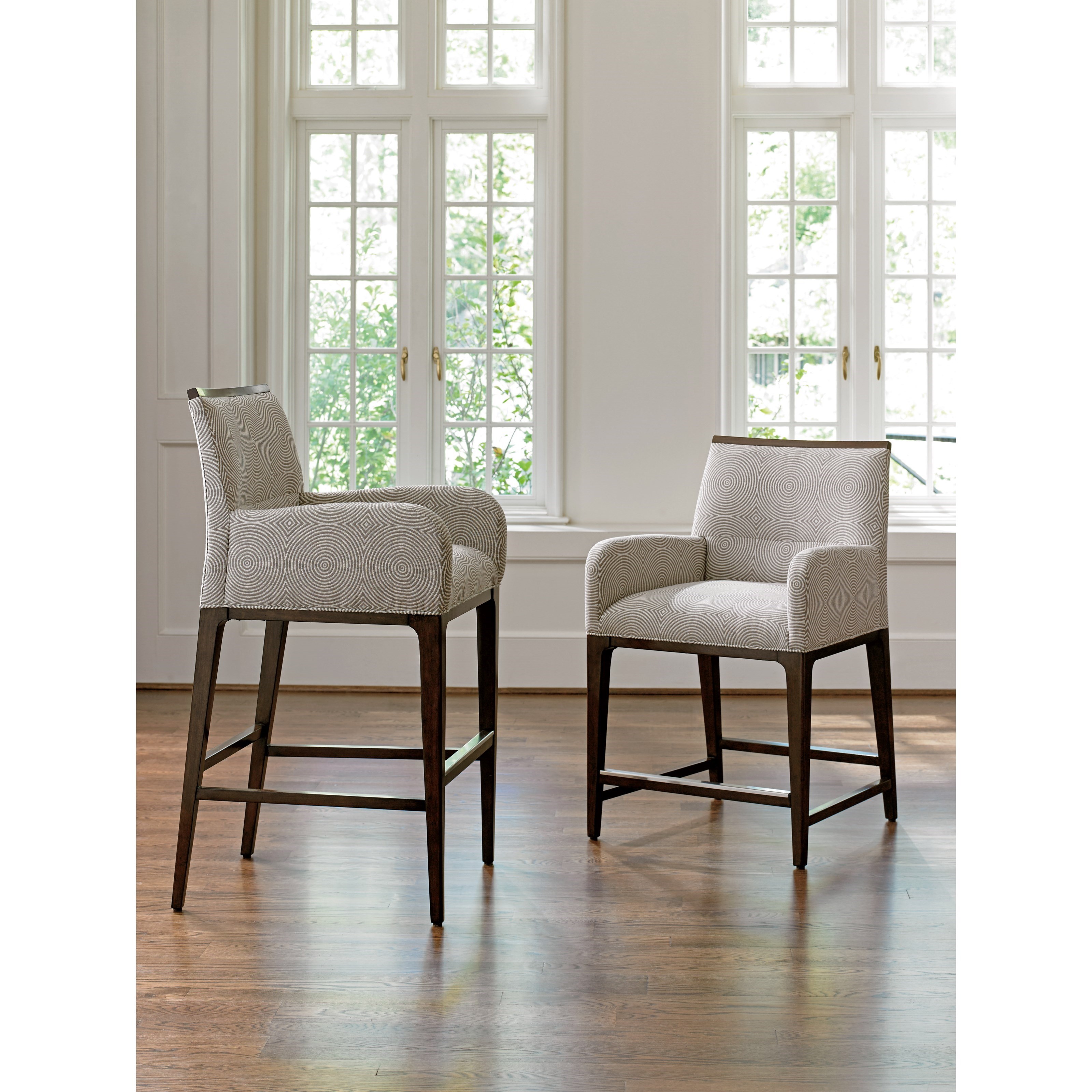 Lexington MacArthur Park Getty Counter Stool in Custom Fabrics